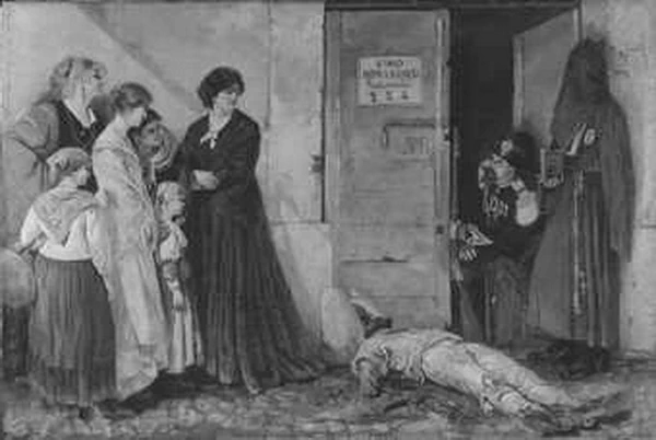 L'assassinato - Muséè royaux des Beaux, Arts de Belgique